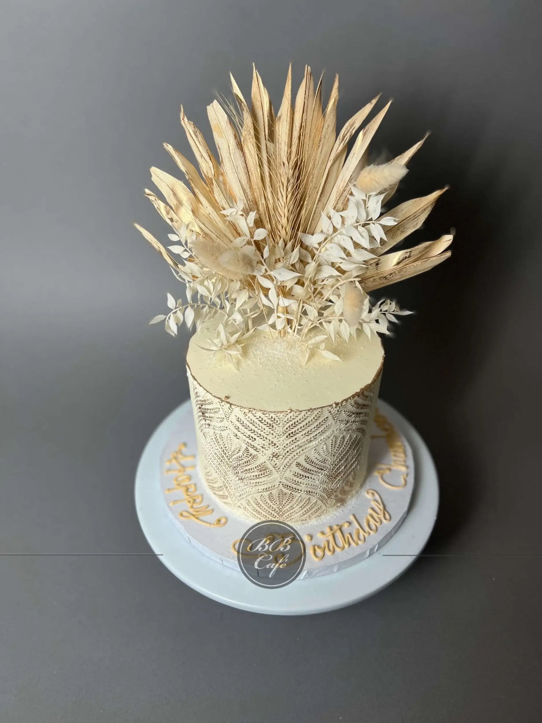 Boho grand buttercream - custom cake
