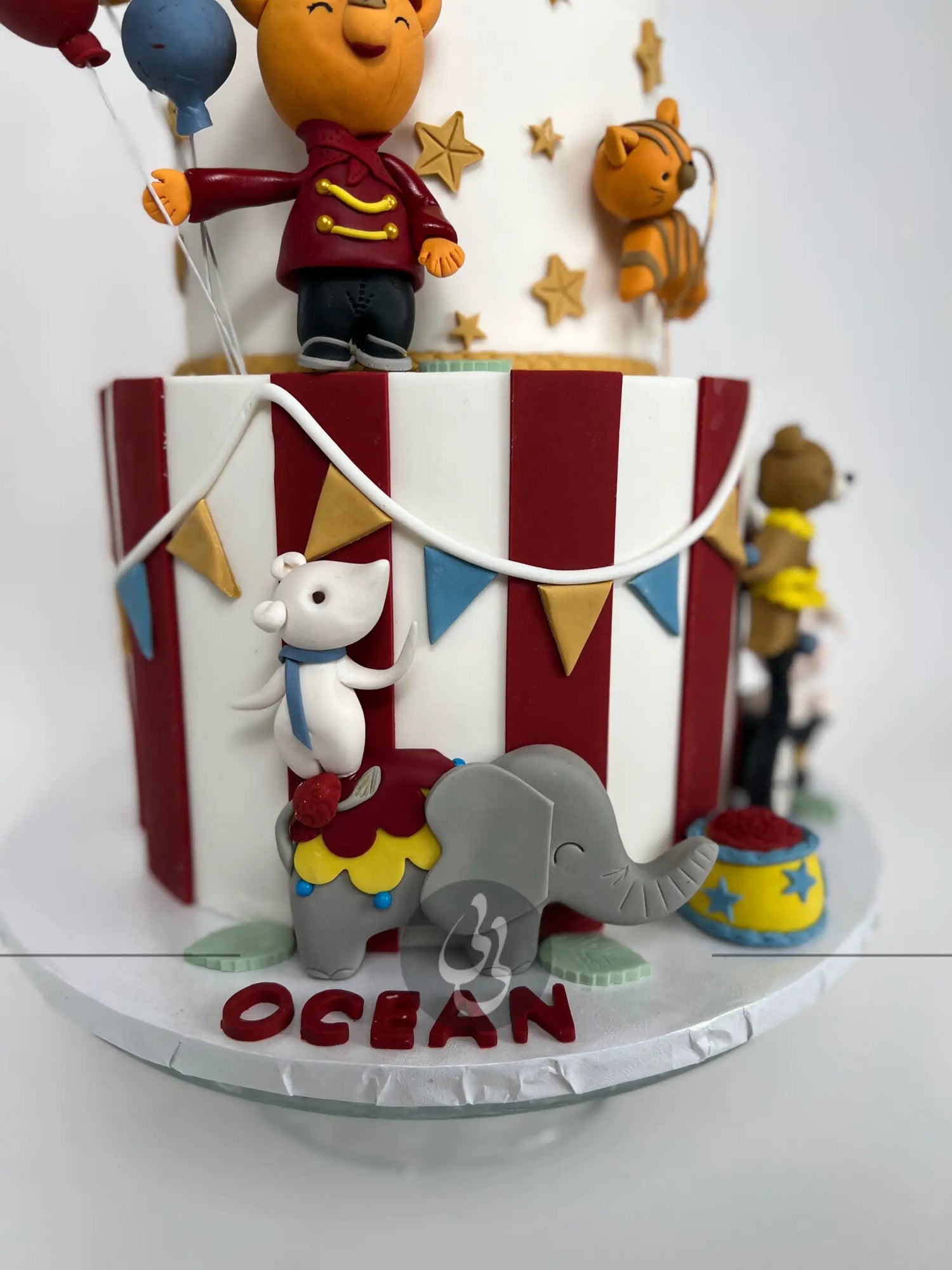 Circus party - custom cake