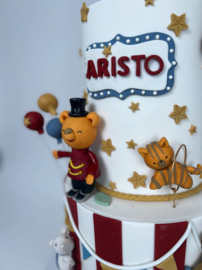 Circus party - custom cake