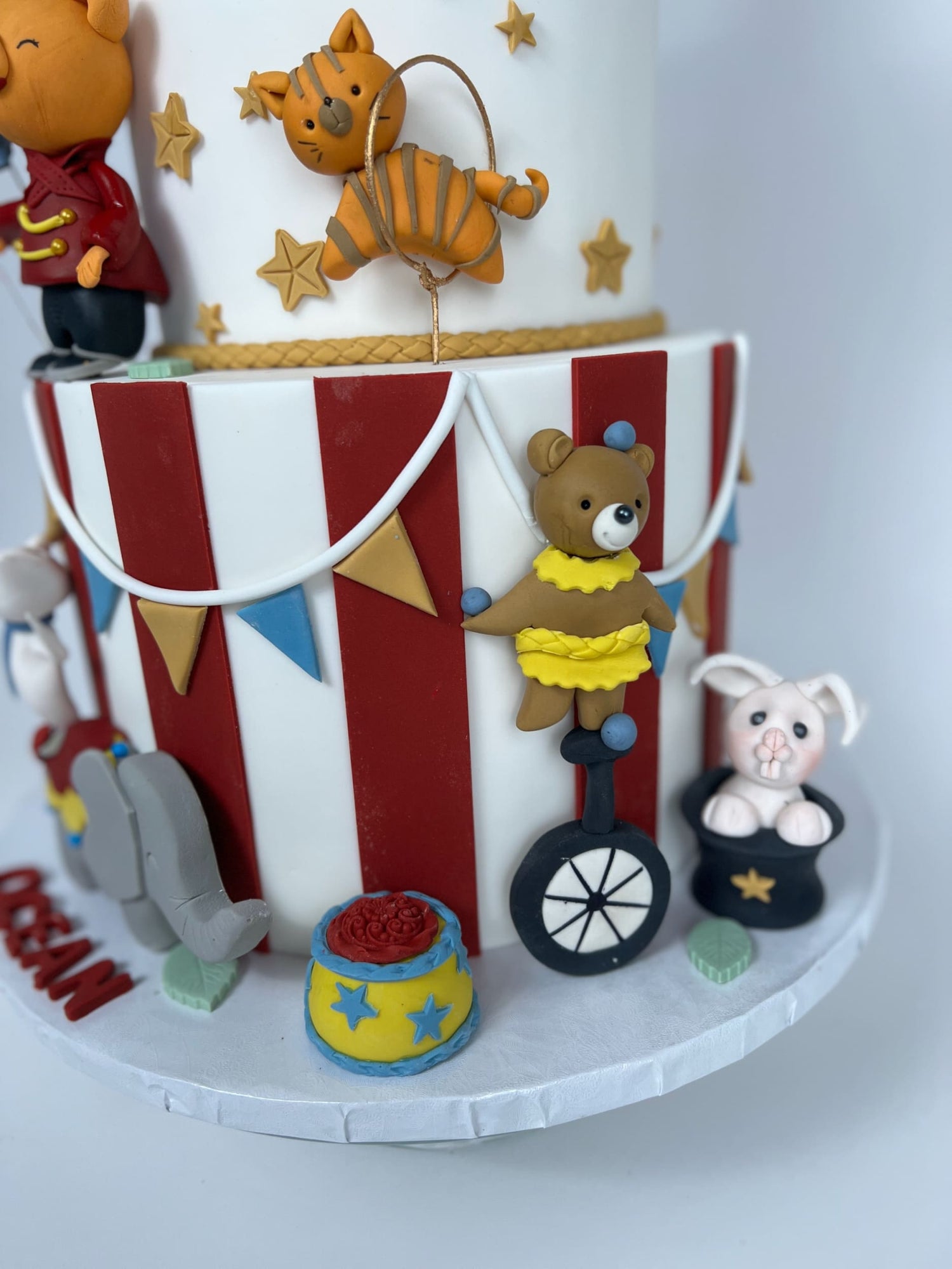 Circus party - custom cake