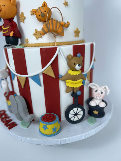 Circus party - custom cake