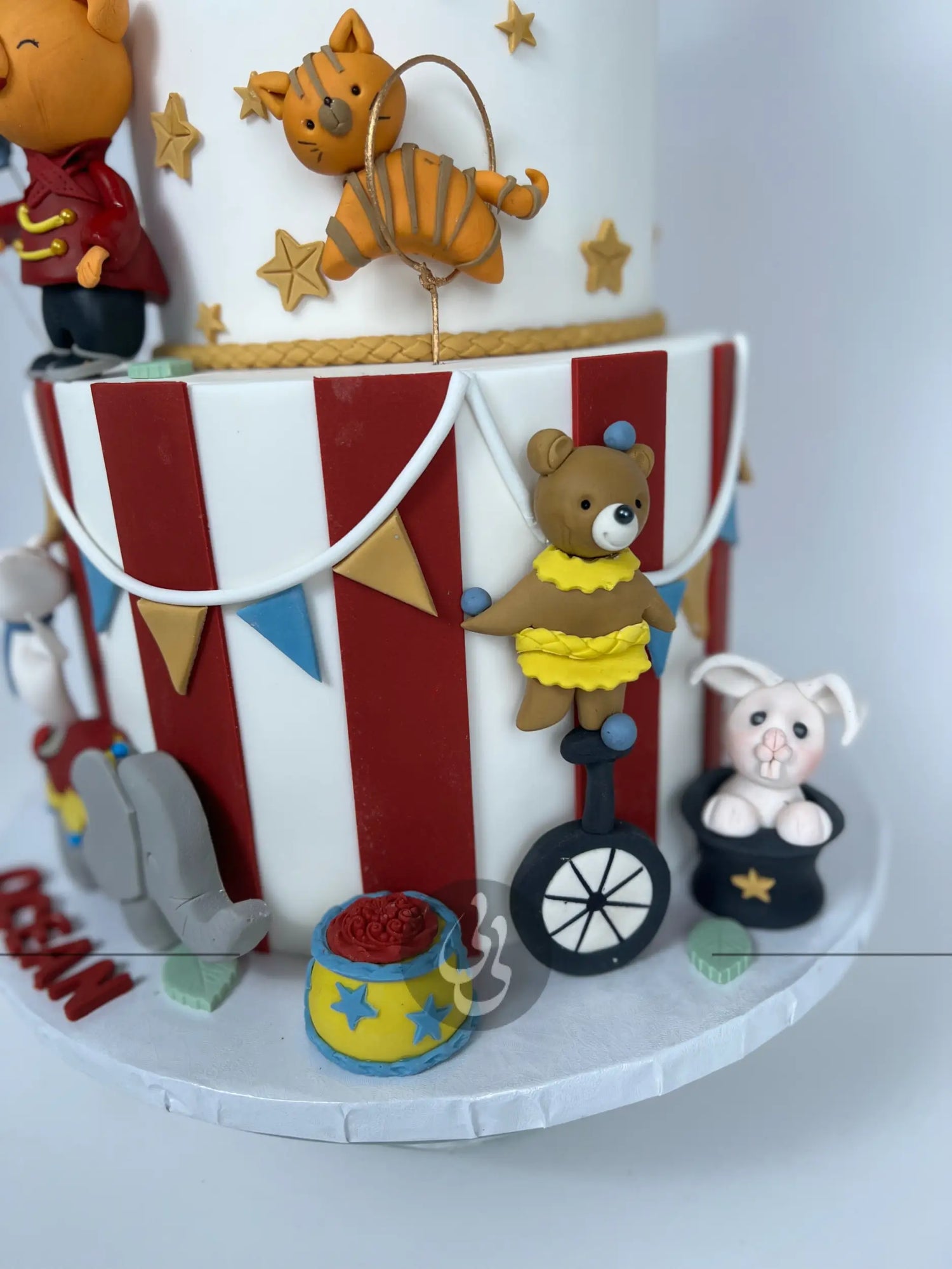 Circus party - custom cake