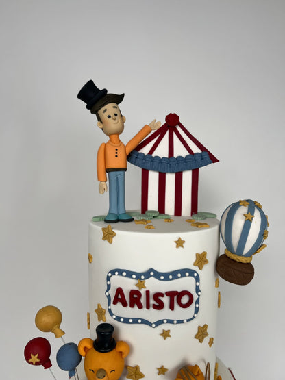 Circus party - custom cake