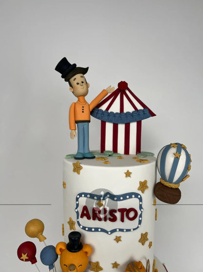 Circus party - custom cake