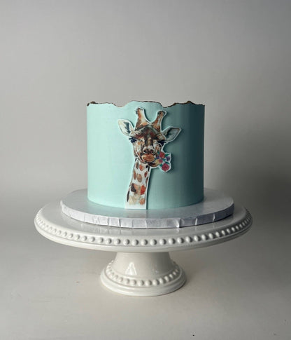 Edible print on buttercream - custom cake