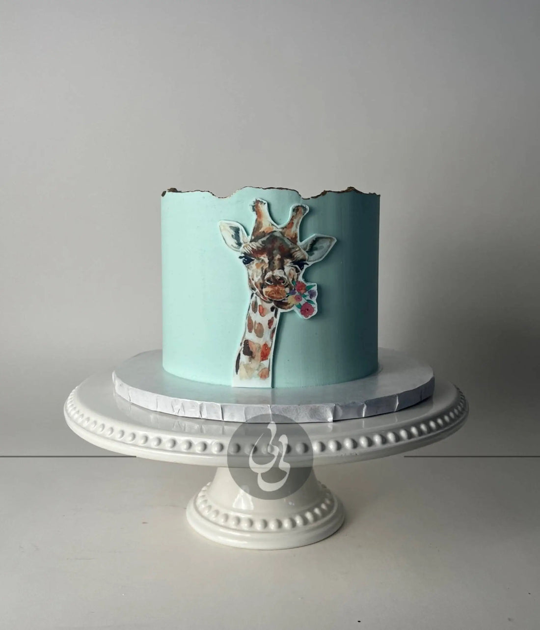 Edible print on buttercream - custom cake