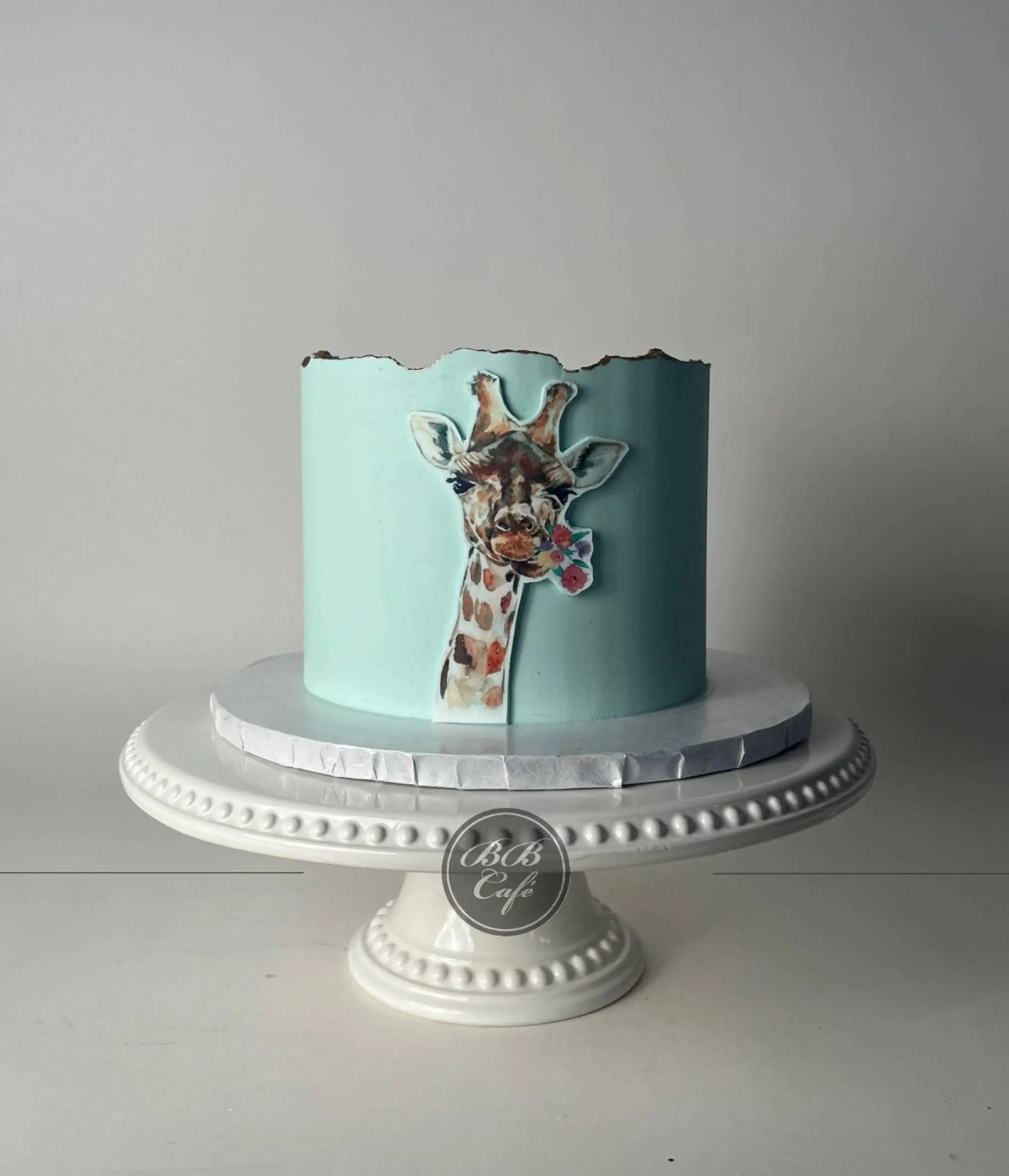 Edible print on buttercream - custom cake