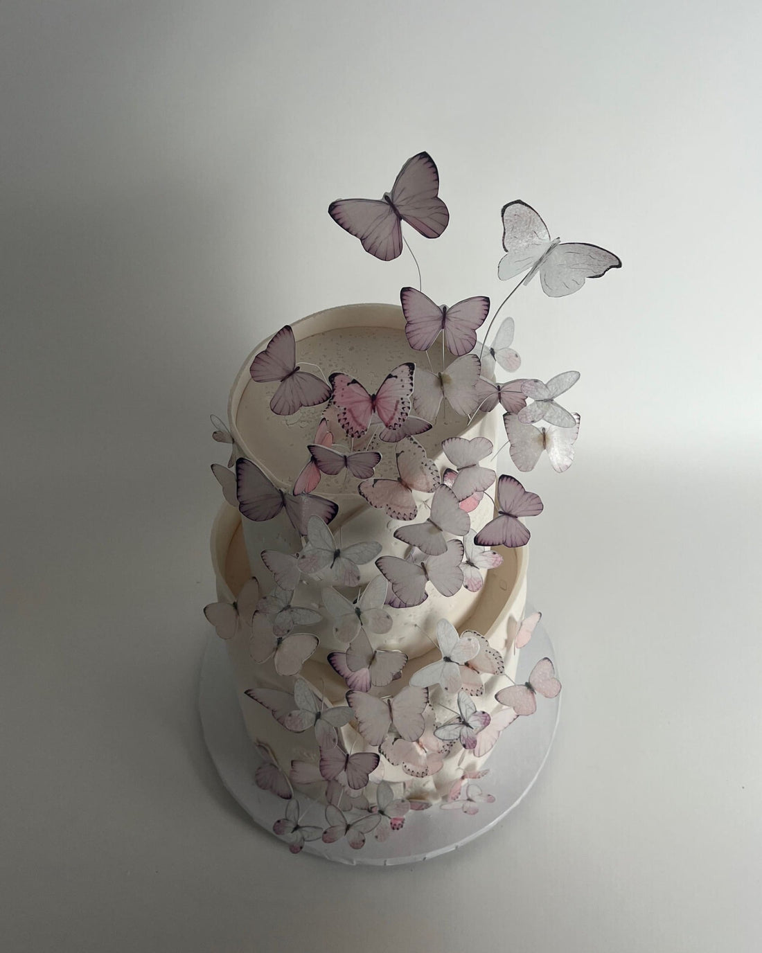 Flight of the butterflies - wedding cake