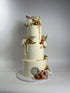 Fruits & blooms - wedding cake