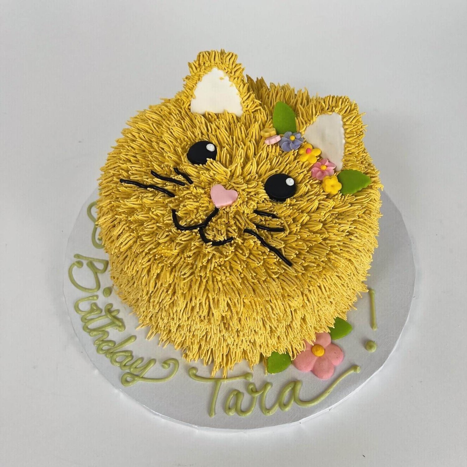 Furry animal friend face - custom cake