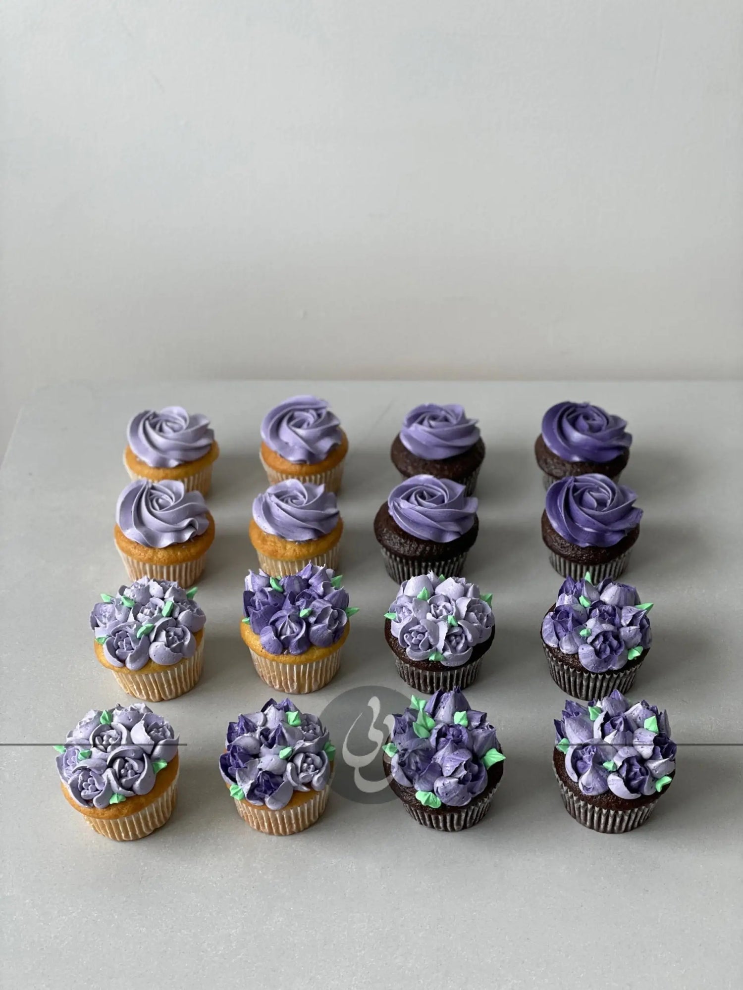 Hand piped cupcake - cupcake