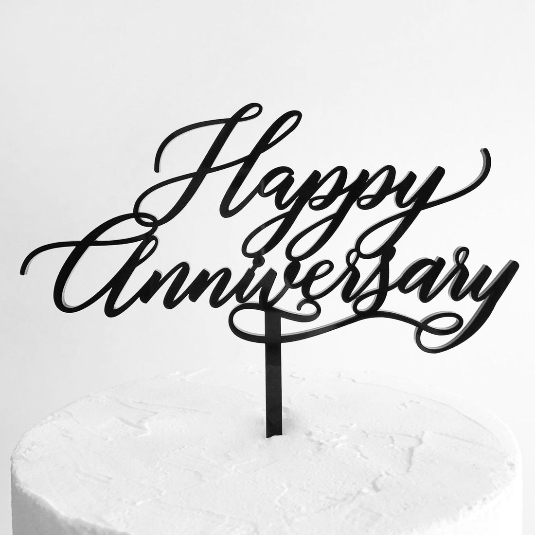 Happy anniversary cake topper - accessories