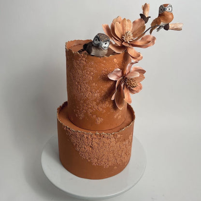 Love birds - wedding cake