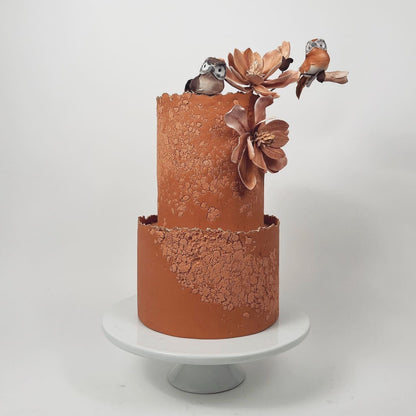 Love birds - wedding cake