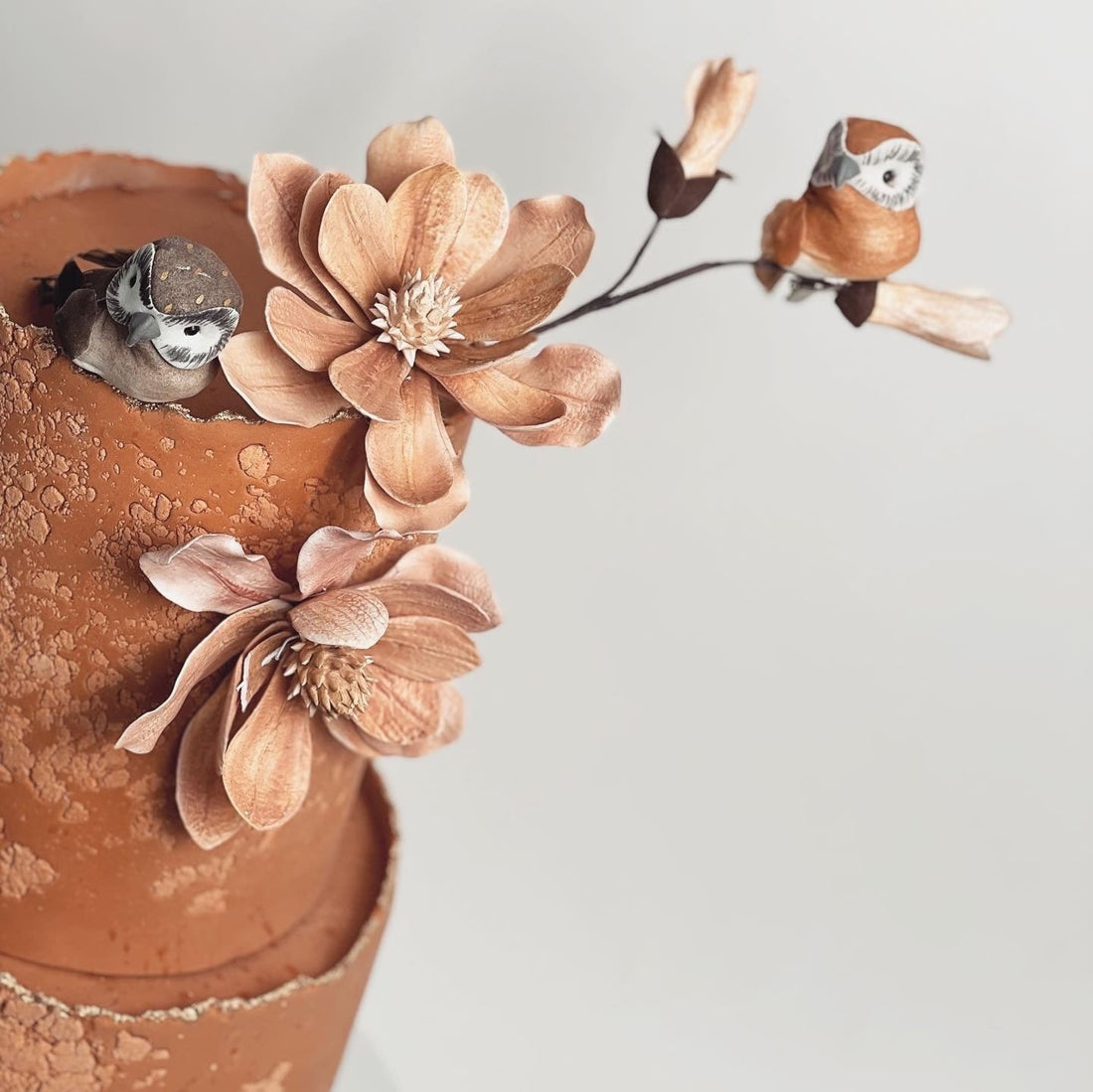 Love birds - wedding cake