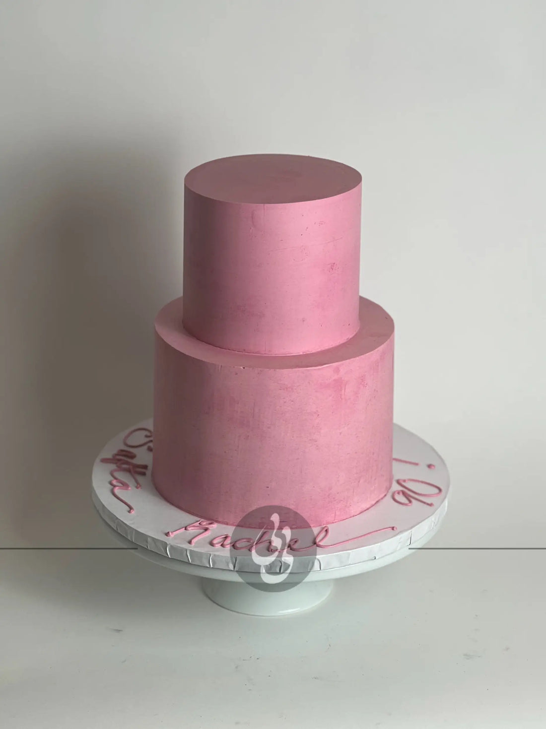 Minimalism on buttercream - custom cake