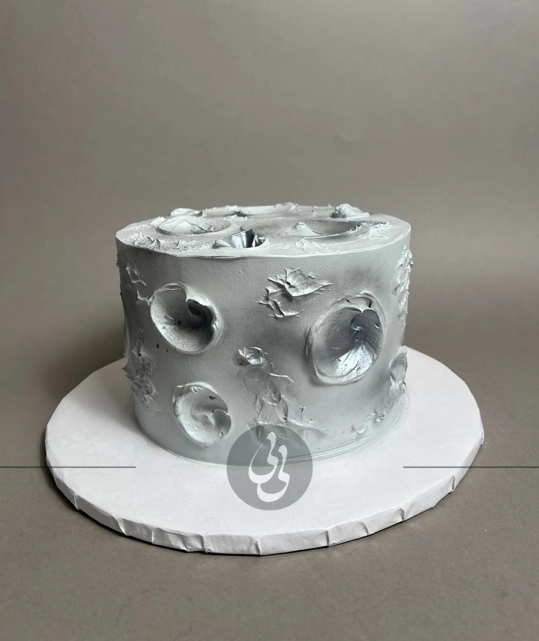 Moon in whipped cream - custom cake