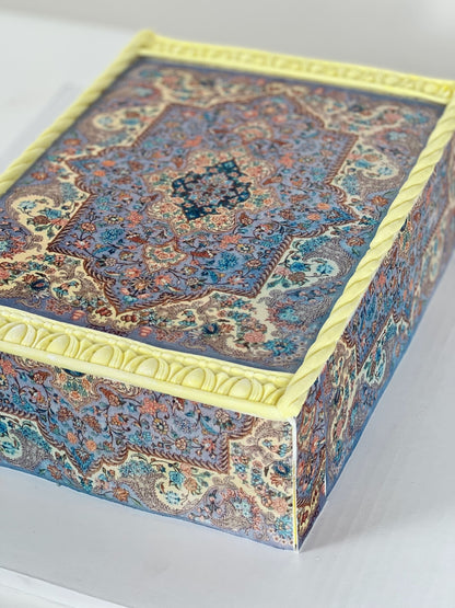 Persian rug - custom cake