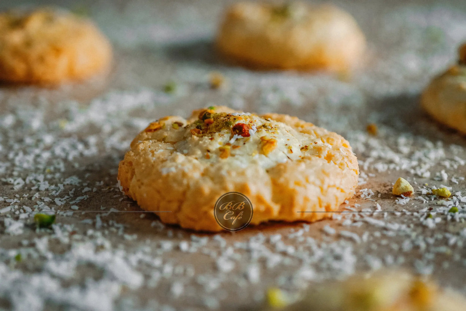 Coconut macaroon cookies - شیرنی نارگیلی pastry