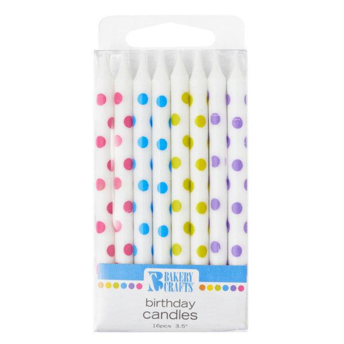 Polkadot candles - accessories