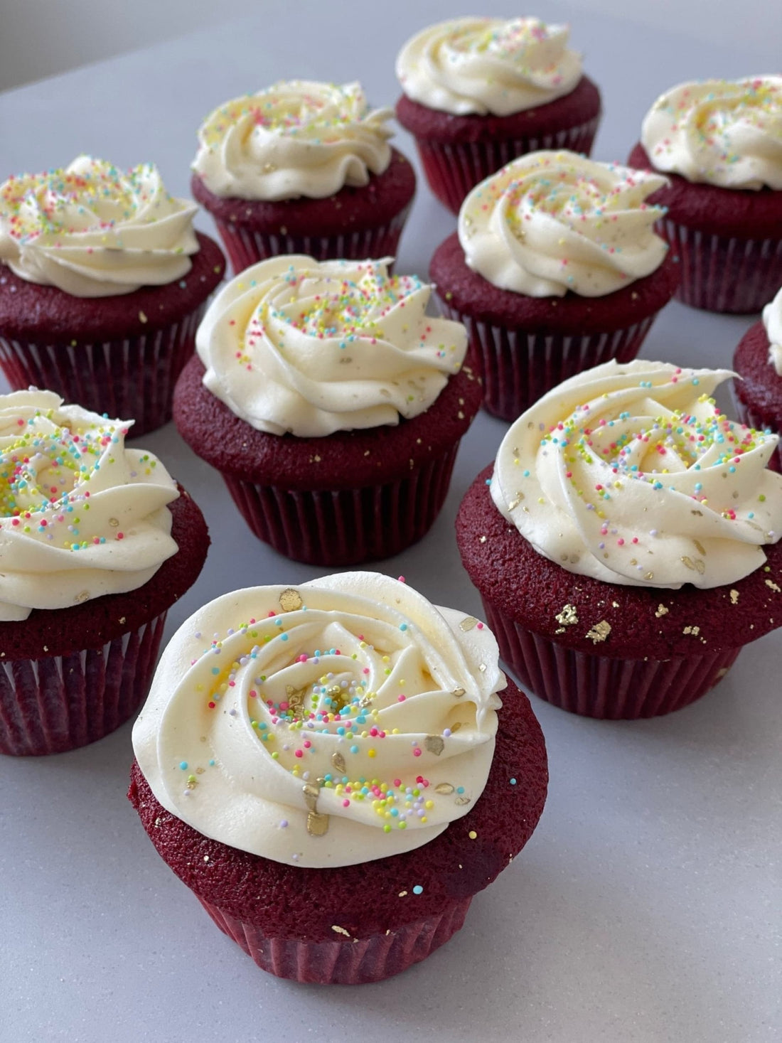 Red velvet cupcakes - cupcake