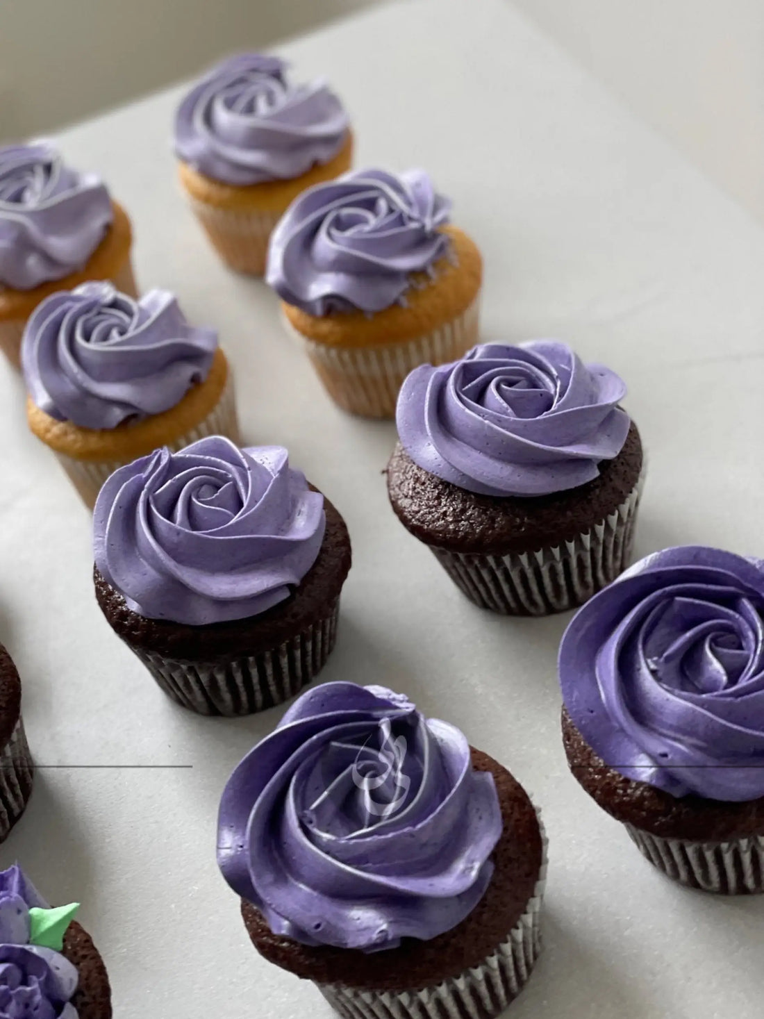 Rosette cupcake - cupcake