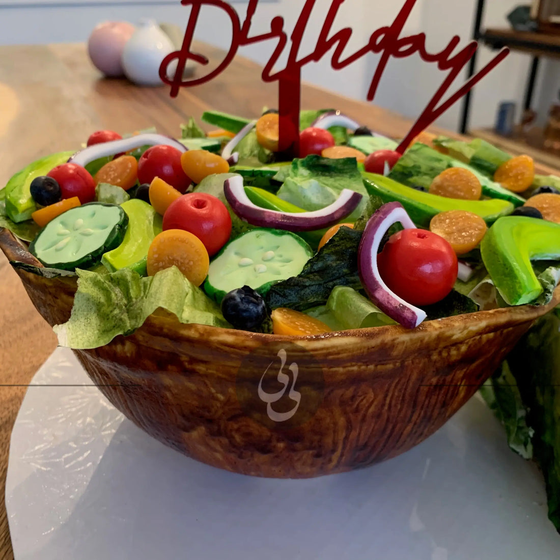 Salad cake - custom cake