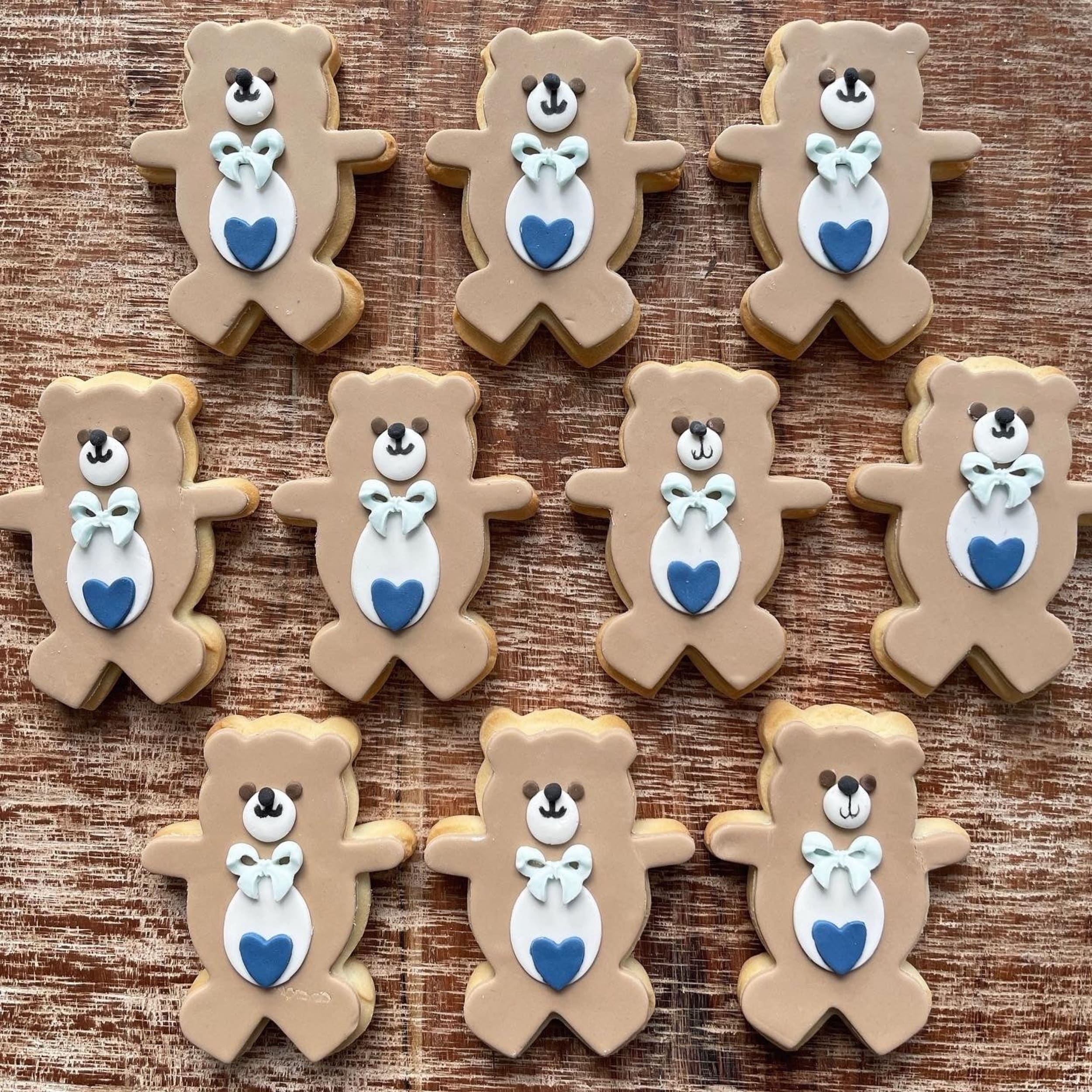 Shortbread bear cookies - cookie