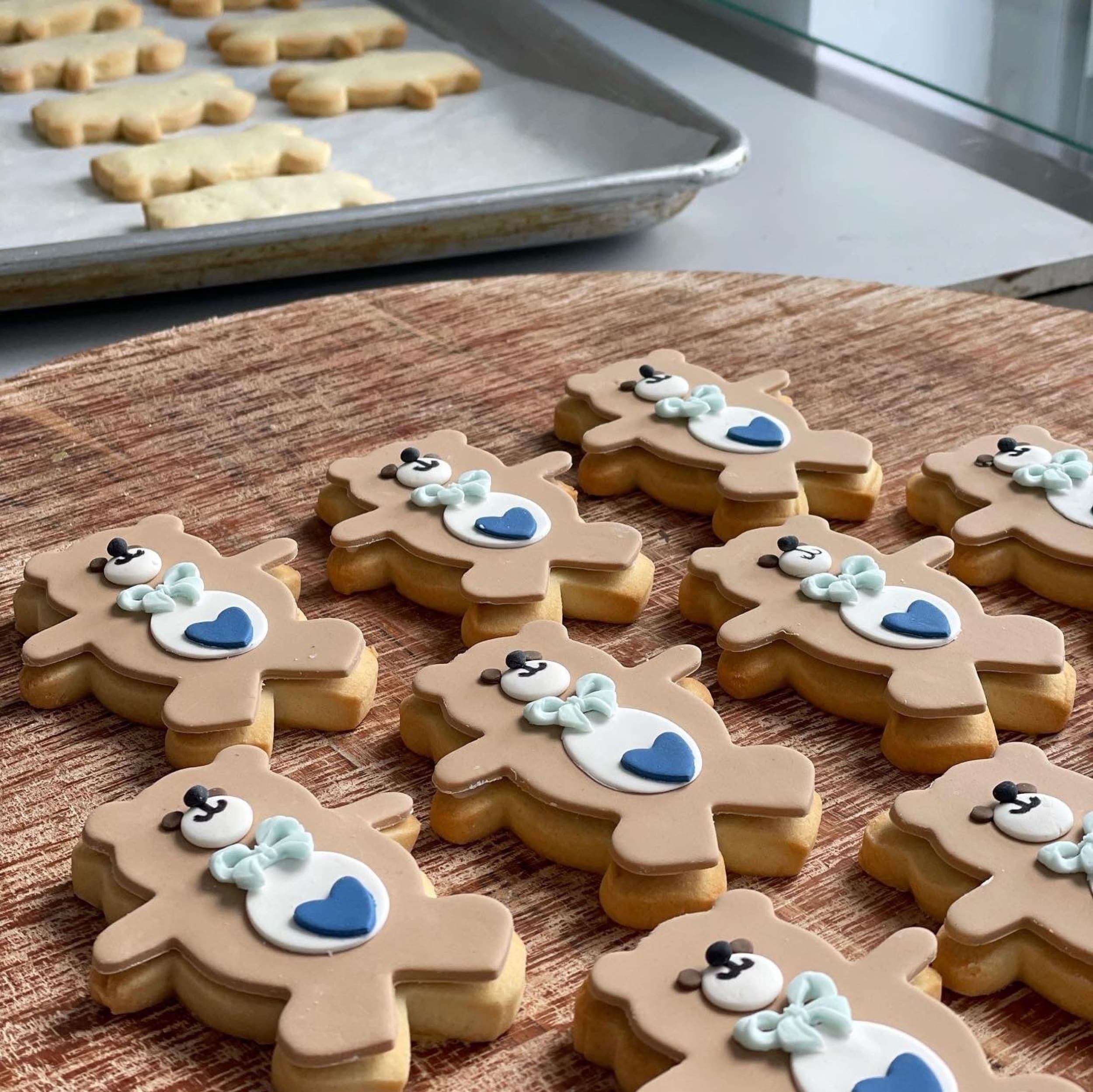 Shortbread bear cookies - cookie