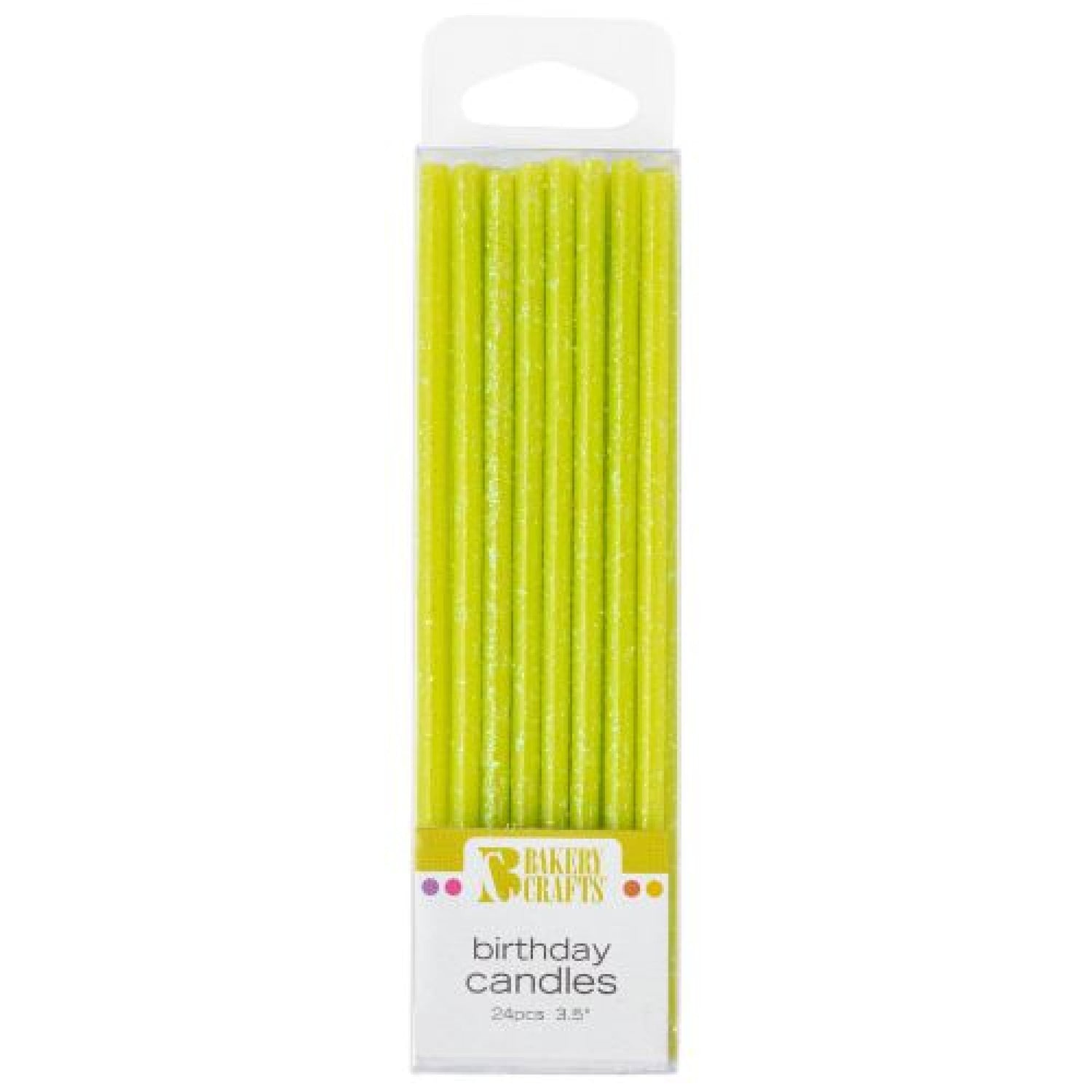 Slim glitter candles - accessories