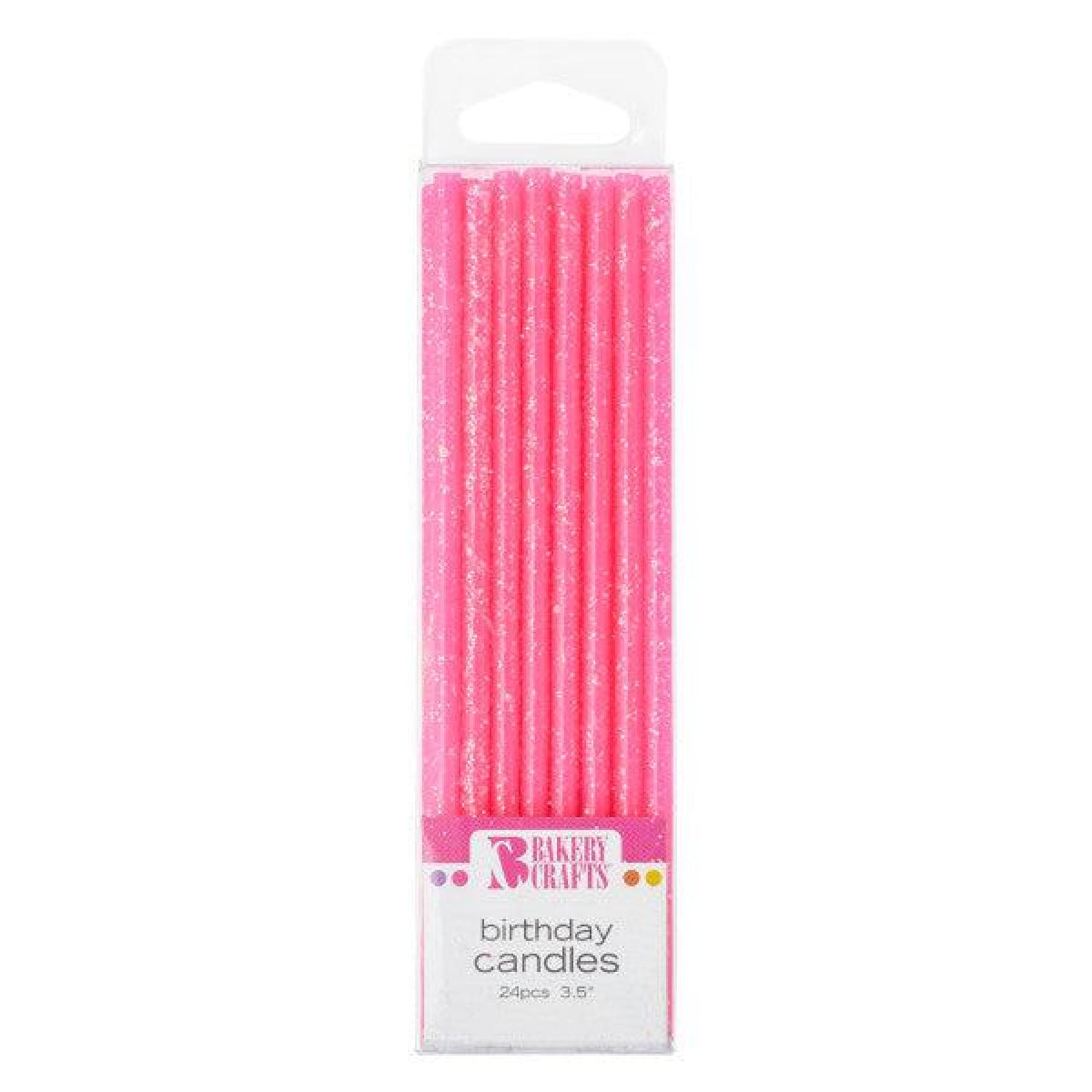 Slim glitter candles - accessories