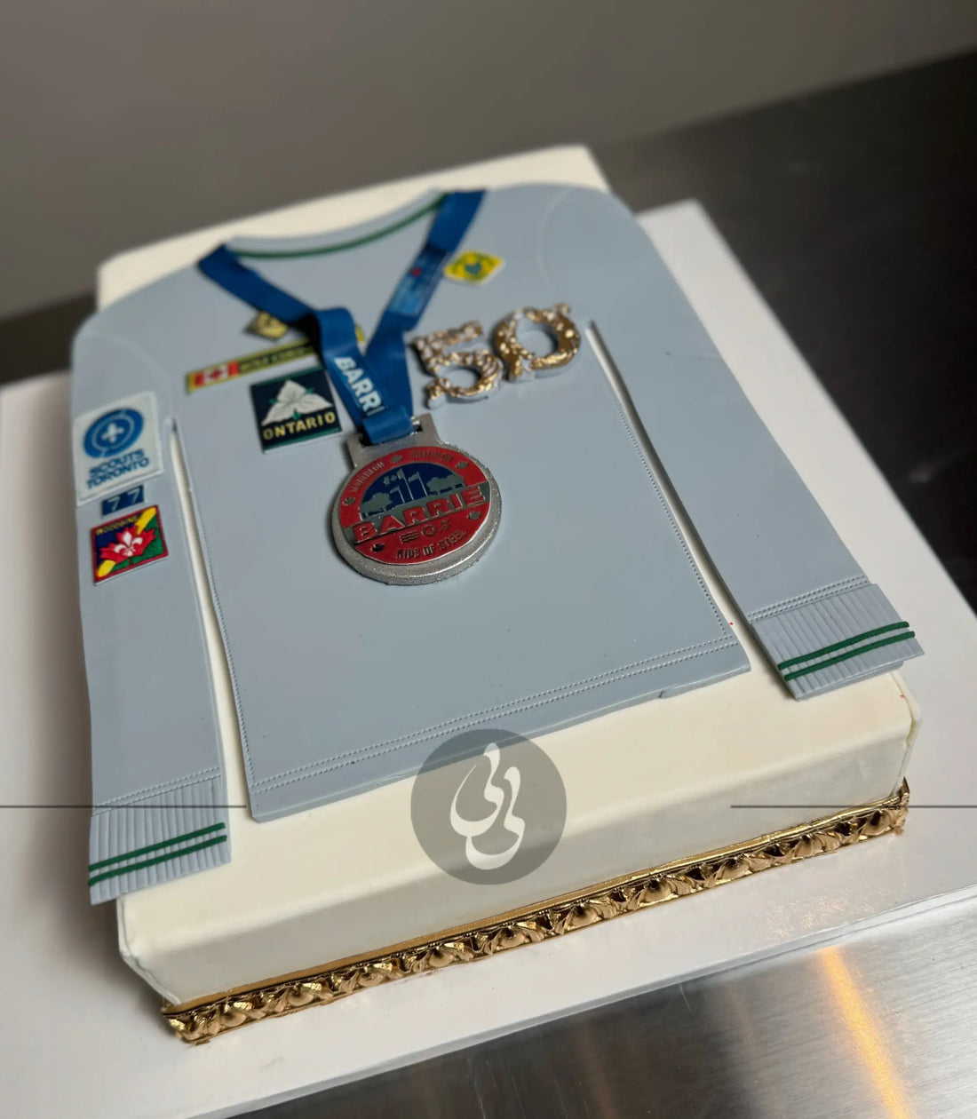 Sports jersey cake - custom cake