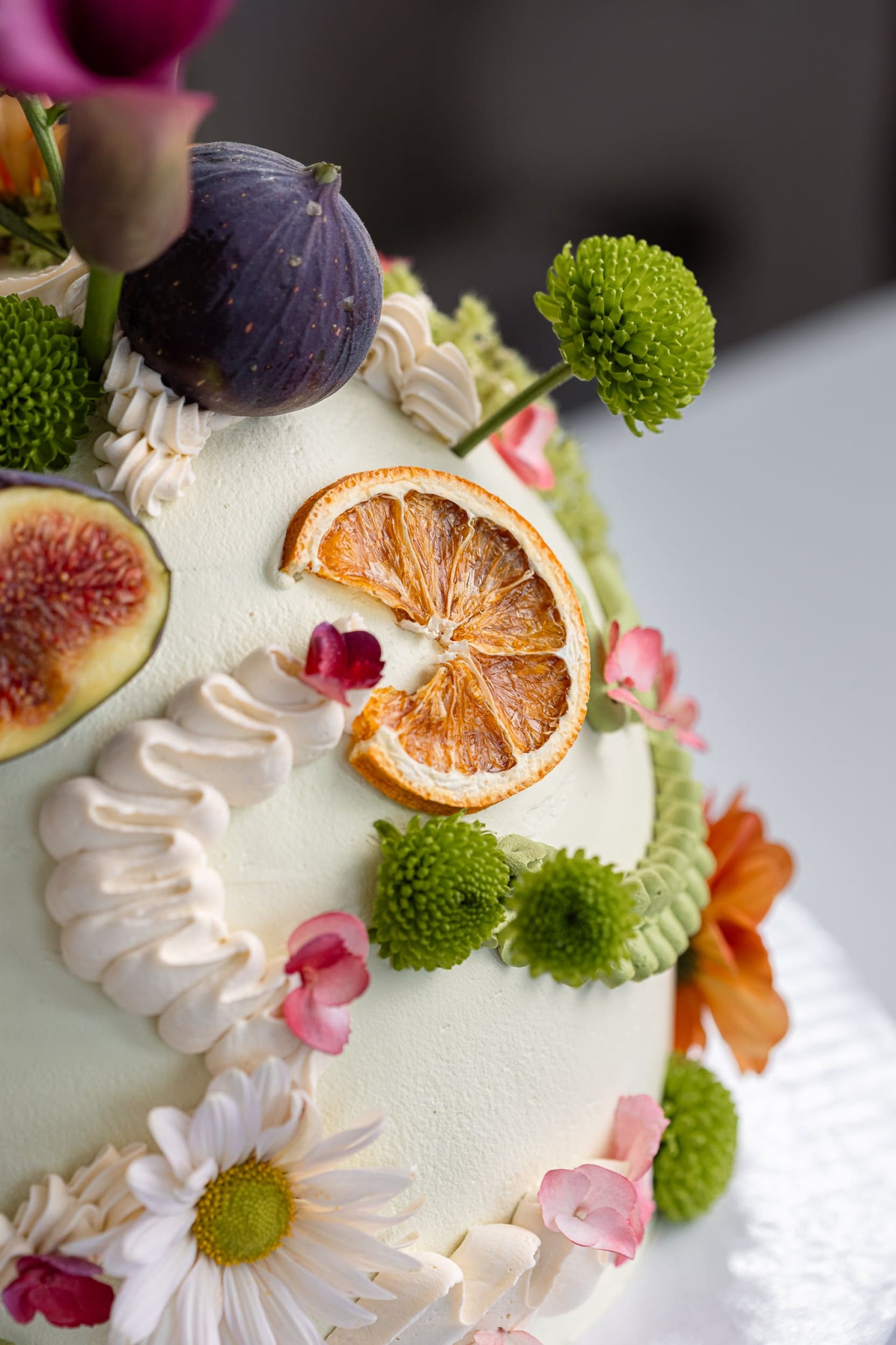 The floral dome - custom cake