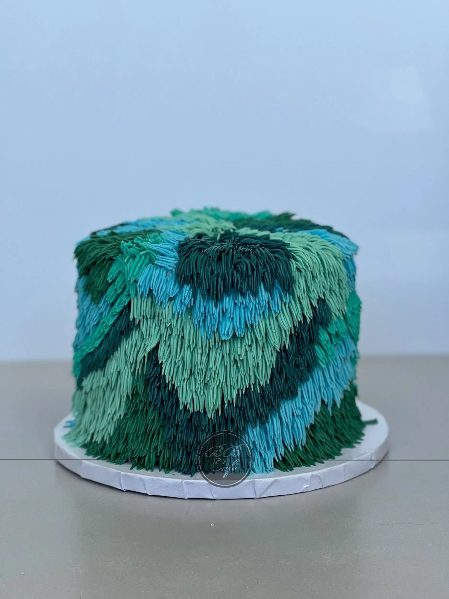 The shag on whipped cream - custom cake