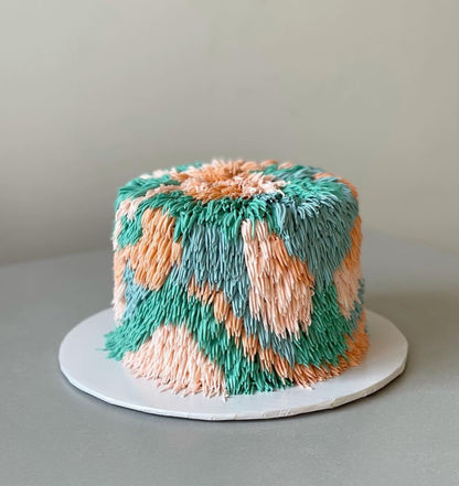 The shag on whipped cream - custom cake