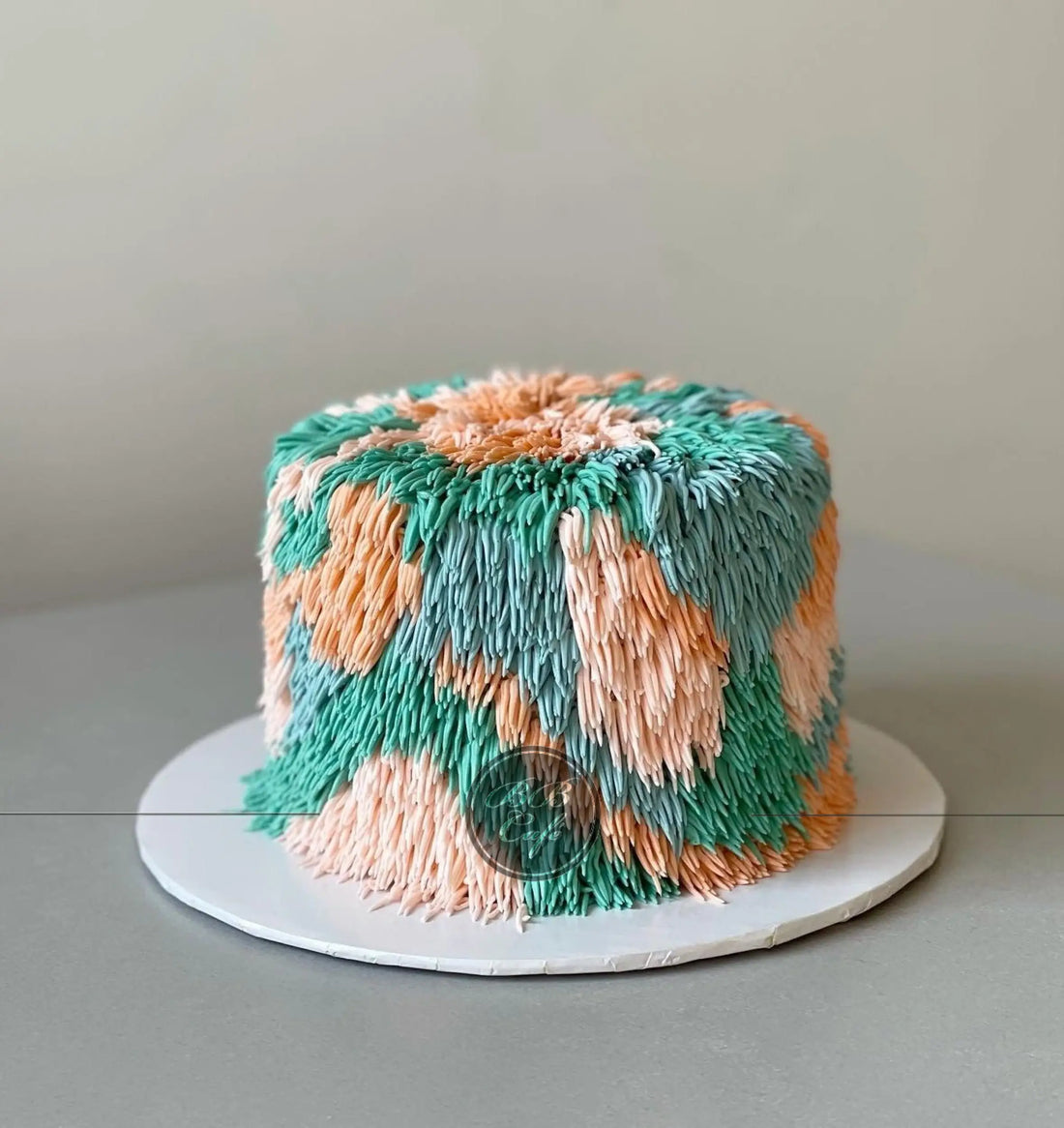 The shag on whipped cream - custom cake