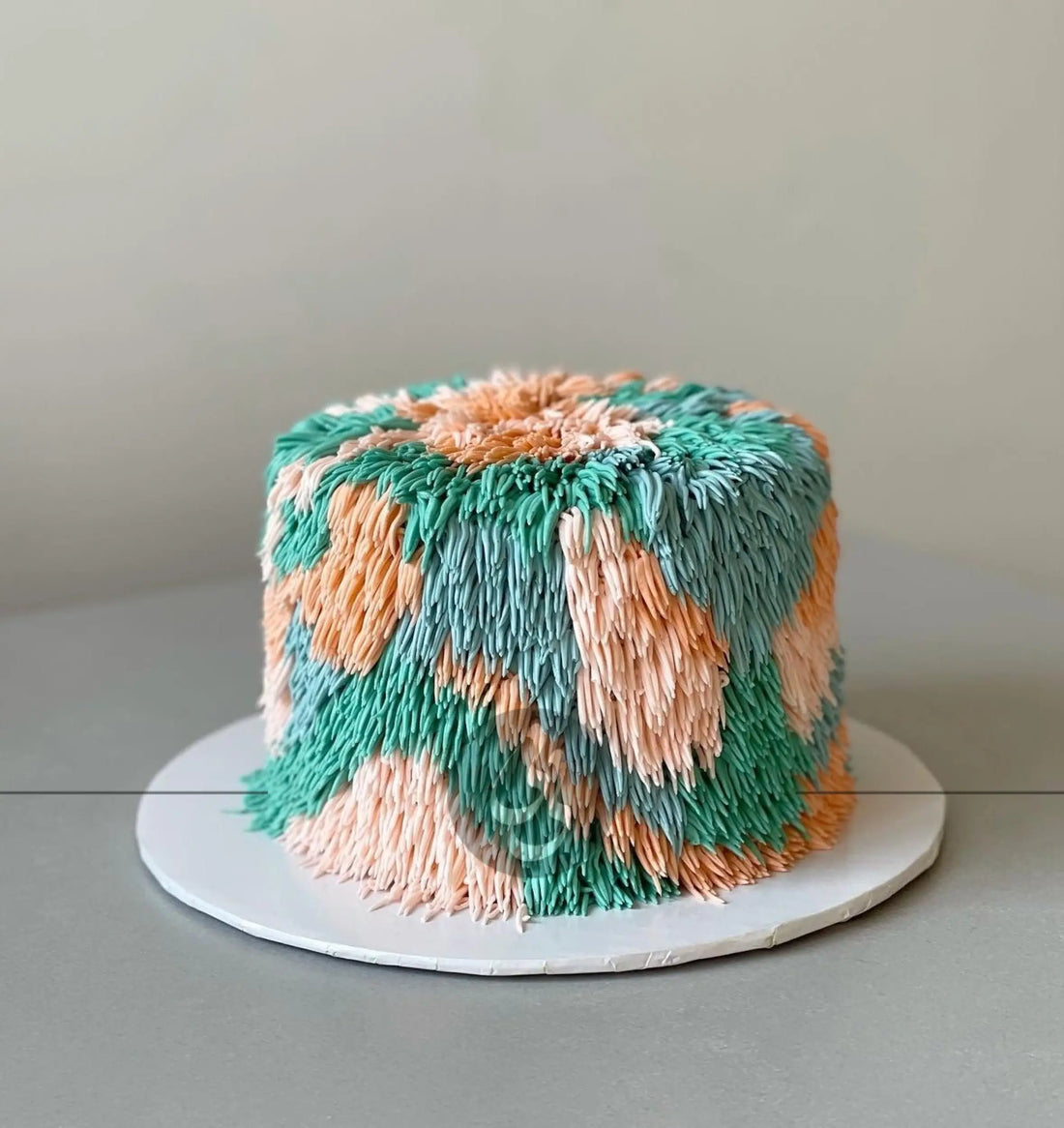 The shag on whipped cream - custom cake