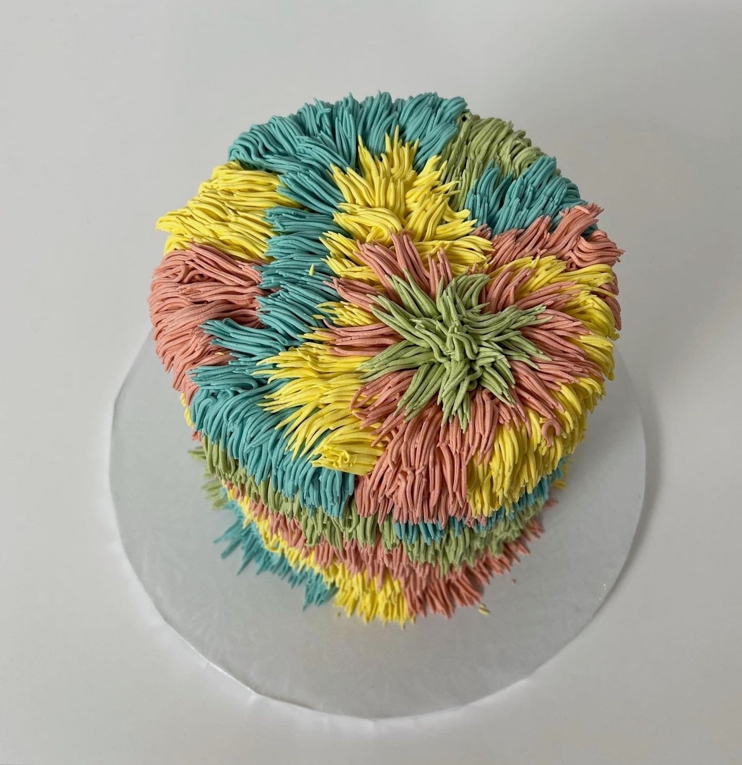 The shag on whipped cream - custom cake