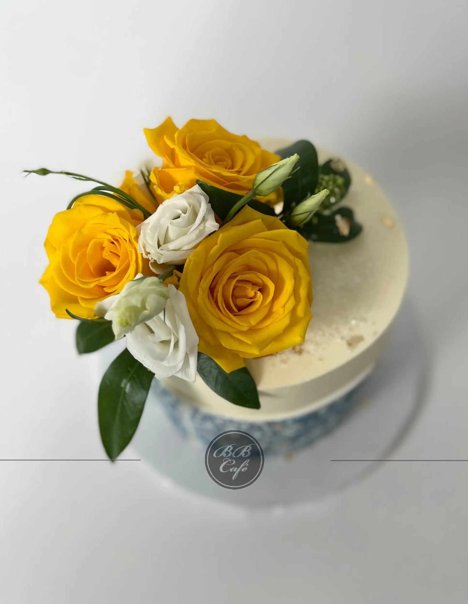 Tile edible print on buttercream - custom cake