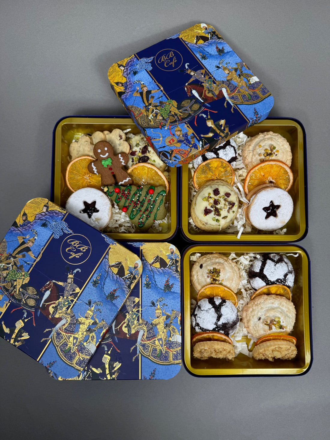 Winter holiday cookies - small box - pastry