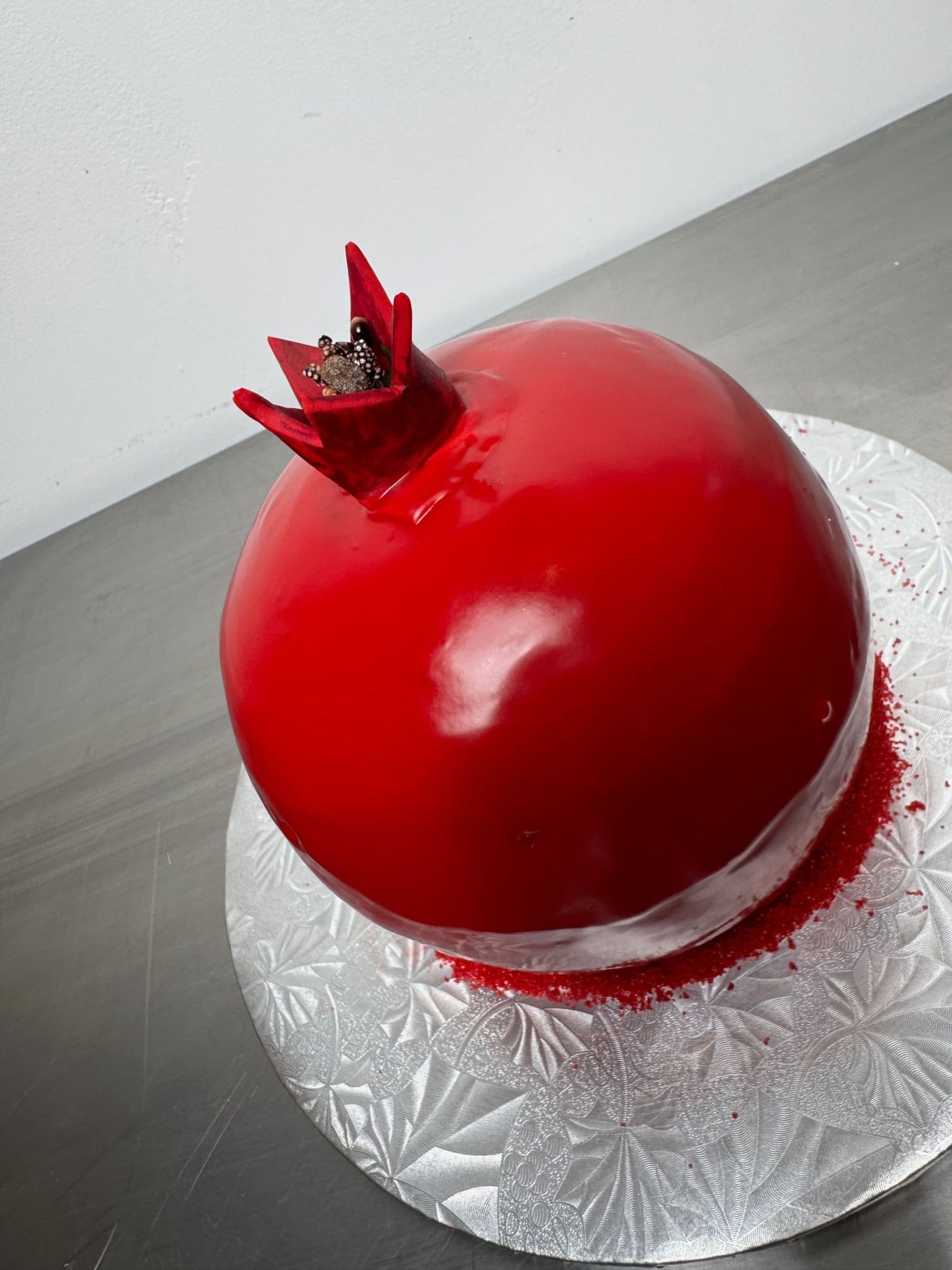 Yalda whole pomegranate cake - custom cake