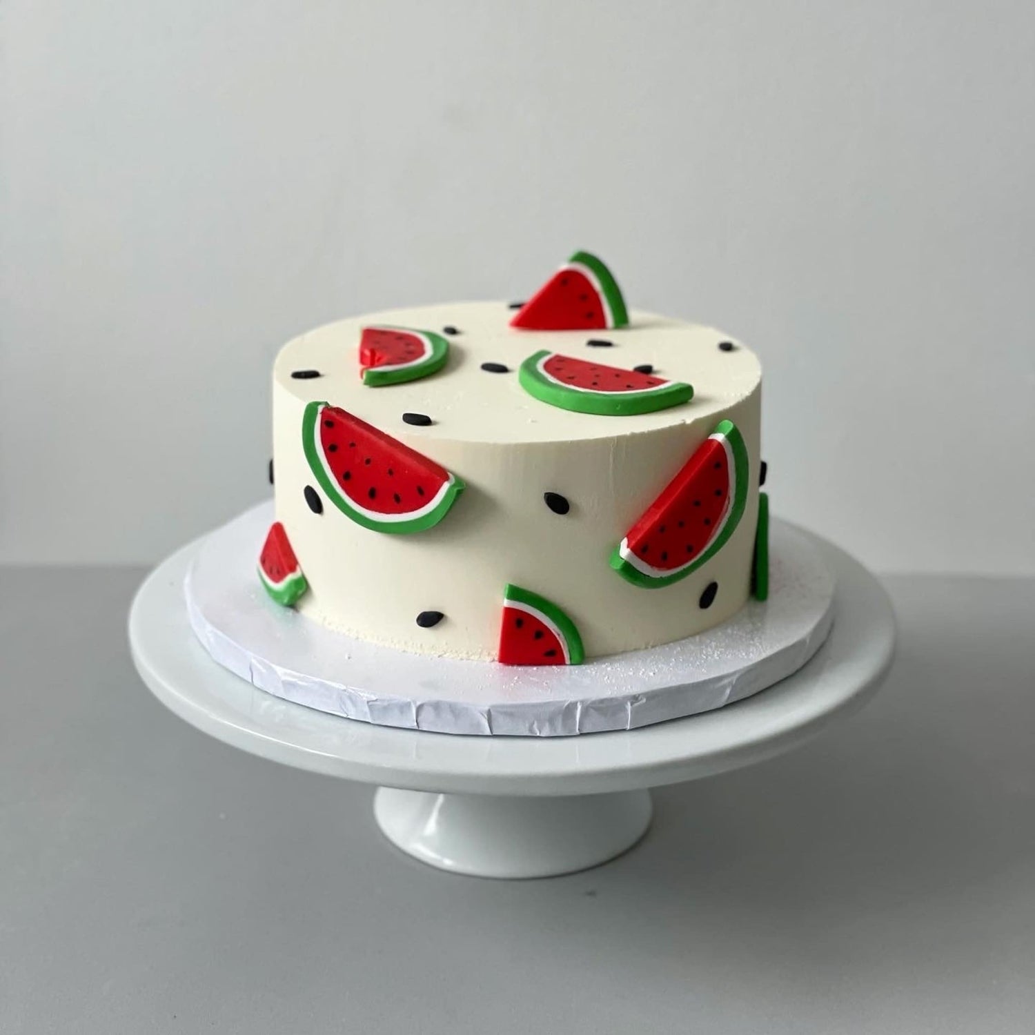 Yalda’s sweet mini watermelon buttercream cake - custom cake