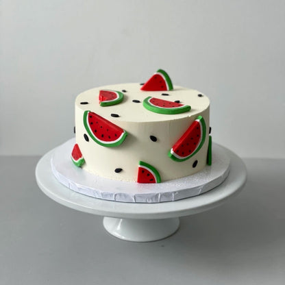 Yalda’s sweet mini watermelon buttercream cake - custom cake