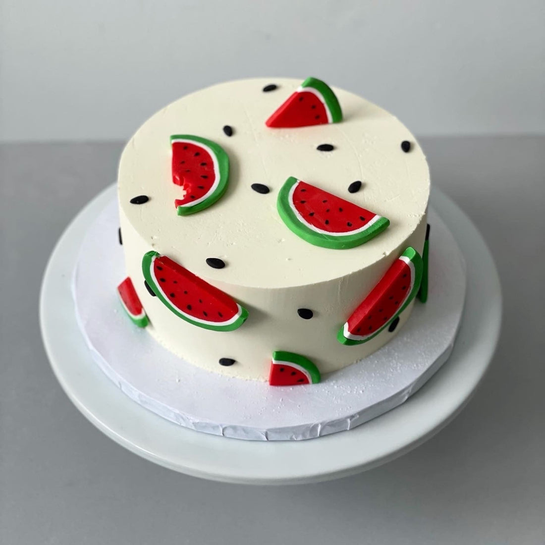 Yalda’s sweet mini watermelon buttercream cake - custom cake